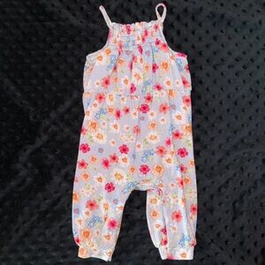 Carissa Sleeveless Smocked Jumpsuit